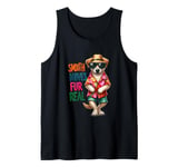 Smooth And Moves Fur Real Funny Dog Style Tank Top