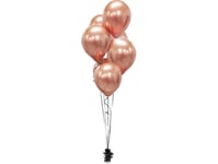 Godan Rosa Och Guld Kromade Ballonger, B&Amp C, 30 Cm, 50 St.