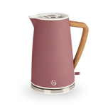 Swan 1.7 Litre 3kw Nordic Style Cordless Kettle In Fuchsia Rose SK14610FUS