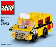 LEGO Creator School Bus Mini Monthly Build Polybag Set 40216