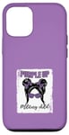 Coque pour iPhone 12/12 Pro Purple Up Militaire Enfant Léopard Violet Militaire Enfants