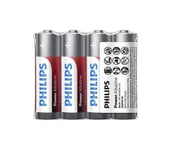 Philips LR6P4F/10 - 4 kpl Alkaliparisto AA POWER ALKALINE 1,5V 2600mAh