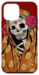 iPhone 12 mini Dia De Los Muertos Day of The Dead Mara De Flor Sugar Skull Case