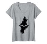 The Batman and The Riddler T-Shirt avec Col en V