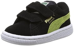 Puma, Baskets mode mixte bébé - Noir (Black/Sharp Green), 23 EU