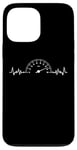 Coque pour iPhone 13 Pro Max Heartbeat Speedometer Auto Car Garage Racing Men Dad