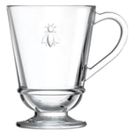 La Rochère Glassware - Coffee & Tea Mug Drinking Glass - Bee - 230ml