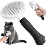 VYYTYYA Brosse Chat Brosse Chien [Autonettoyant] [Poignée à Griffes Mignonne] Brosse poils Animaux, Brosse poil Chat Chien Brosse de Toilettage pour Cheveux Courts et Long