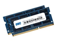 Other World Computing - Ddr3l - Sats - 16 Gb: 2 X 8 Gb - So Dimm 204-Pin - 1600 Mhz / Pc3-12800 - Cl11 - 1.35 V - Ej Buffrad - Icke Ecc