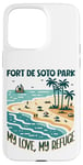 Coque pour iPhone 15 Pro Max Mon refuge Fort De Soto Park