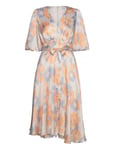 Esprit Casual Dresses Light Woven Orange