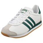 adidas Country Og Mens Casual Trainers in White Green - 7 UK