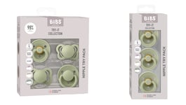 BIBS - Pacifiers Try-it Collection & Colour - Sage - Size 1