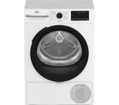 BEKO Beko b300 BM3T3944W Heat Pump 9 kg Tumble Dryer - White, White