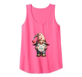 Pink Valentines Day Accessories Funny Dad Gnome Pun For Mom Tank Top