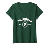 Womens Jane Eyre Charlotte Bronte Thornfield 1847 - Book Lover V-Neck T-Shirt