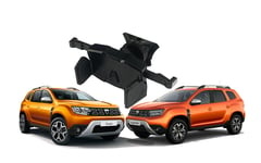 Support de Téléphone Automatique pour Dacia Duster 2 2017+  des aérations rondes