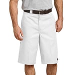 Dickies Multi-Pocket Work Short de Sport, Blanc (White), Unique (Taille Fabricant: 40) Homme