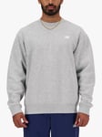 New Balance Small Logo Crew Jumper, Black