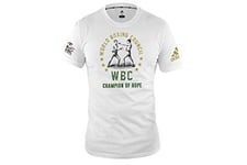 adidas WBC T-Shirt Unisexe XXL Blanc.