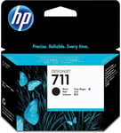 GENUINE HP 711 LARGE BLACK ink CZ133A Nov 2022 DESIGNJET T120 T125 T130 T520