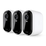 Arlo Essential XL Outdoor Camera 2K (2nd Generation)[3 Pack]