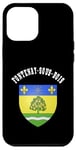 Coque pour iPhone 12 Pro Max Fontenay-sous-Bois - Blason - T-shirt de football - Drapeau