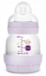 Mam Baby 1087 Flaske - Perfekt Start - 130Ml - Planet Love Baby Girl - Lila- 1 St.