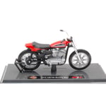 HARLEY DAVIDSON 1972 XR750 RACING BIKE ORANGE 1:18 Maisto Moto Modellino