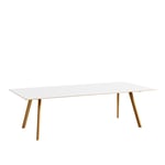 HAY - Copenhague CPH30, WB Lacquered Oak, White laminate, 250x120x74 cm - Matbord