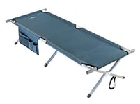 Ferrino Rescue lit de Camp Pliable, Bleu, 189 x 64 x 40 cm