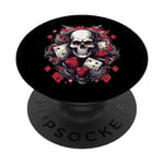 Biker Moto Freak Chopper Rider Cruiser Rocker Roadtrip PopSockets PopGrip Adhésif