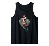 Marvel Spider-Man Mary Jane Super Hero Valentine’s Day Kiss Tank Top