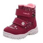 Superfit Garçon Fille HUSKY1 Warm gefütterte Gore-Tex Botte de Neige, Rot/Rosa 5000, 20 EU Large