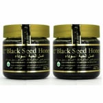 Original Black Seed Honey, Pure Mountain Honey with Black Seed(PACK OF 2)