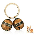 Luckious Brand 1 Set Loud Cat and Dog Bells - Pet Tracker Bells, Dog Bells for Collar, Pet Tracker