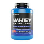 Whey Excel Pro 2kg Premium Protein Blend with BCAAs, EAAs & Glutamine Strawberry