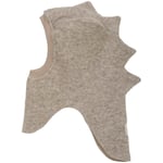 HUTTEliHUT Balaclava Triangles tovet ull, Camel Melange