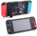 Coque Compatible Avec Switch Sword Art Online Switch Cover Split Design Switch Case Housse S¿¿Par¿¿E Personnage D'anime R¿¿Sistant Aux Rayures Switch Compatible Absorption Des Chocs R¿¿Sist