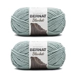 Bernat Lot de 2 pelotes de laine de 300 g - Polyester - 6 super volumineux - 200 m - Tricot, crochet, artisanat et amigurumi