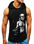 HOTCAT Debardeur Homme Débardeur de Sport T-Shirt Gilet sans Manche Maillot Bodybuilding Tank Top Stretch Fitness Gym