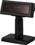 Kunddisplay, 2x20 tecken, USB, svart