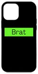 iPhone 12 mini Green Brat Case