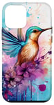 iPhone 12 mini House Wren Cute Alcohol Ink Art Bird Case