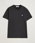 Stone Island Garment Dyed Cotton Jersey T-Shirt Black