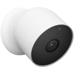 GOOGLE NEST CAM INDOOR / OUTDOOR 2-PACK GA01894-US SNOW