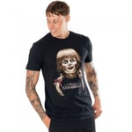 Annabelle Unisex Adult Scary Face T-Shirt - L