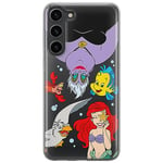 ERT GROUP Coque de téléphone Portable pour Samsung S23 Original et sous Licence Officielle Disney Motif Ariel 008 Parfaitement adapté à la Forme du téléphone Portable, partiel imprimé