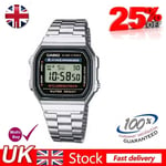 New CASIO Retro Vintage Unisex Digital St Watch- A168WG-9EF+ UK