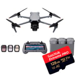 DJI Air 3S Fly More Combo + DJI RC 2 + SanDisk Extreme microSDXC 128GB 200MB/s